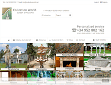 Tablet Screenshot of collectionworld.net